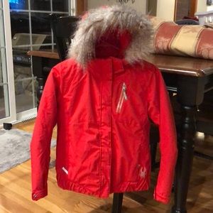 Girls size 12 Spyder Ski Jacket